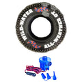 36in Inflatable Floating Tire Tube with Electric Pump C66063