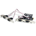 4 Port PCI Express RS232 Serial Adapter Card B430879