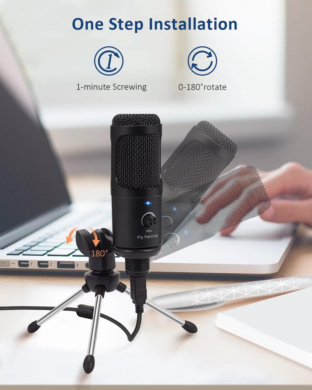 USB Condenser Studio Microphone C2942