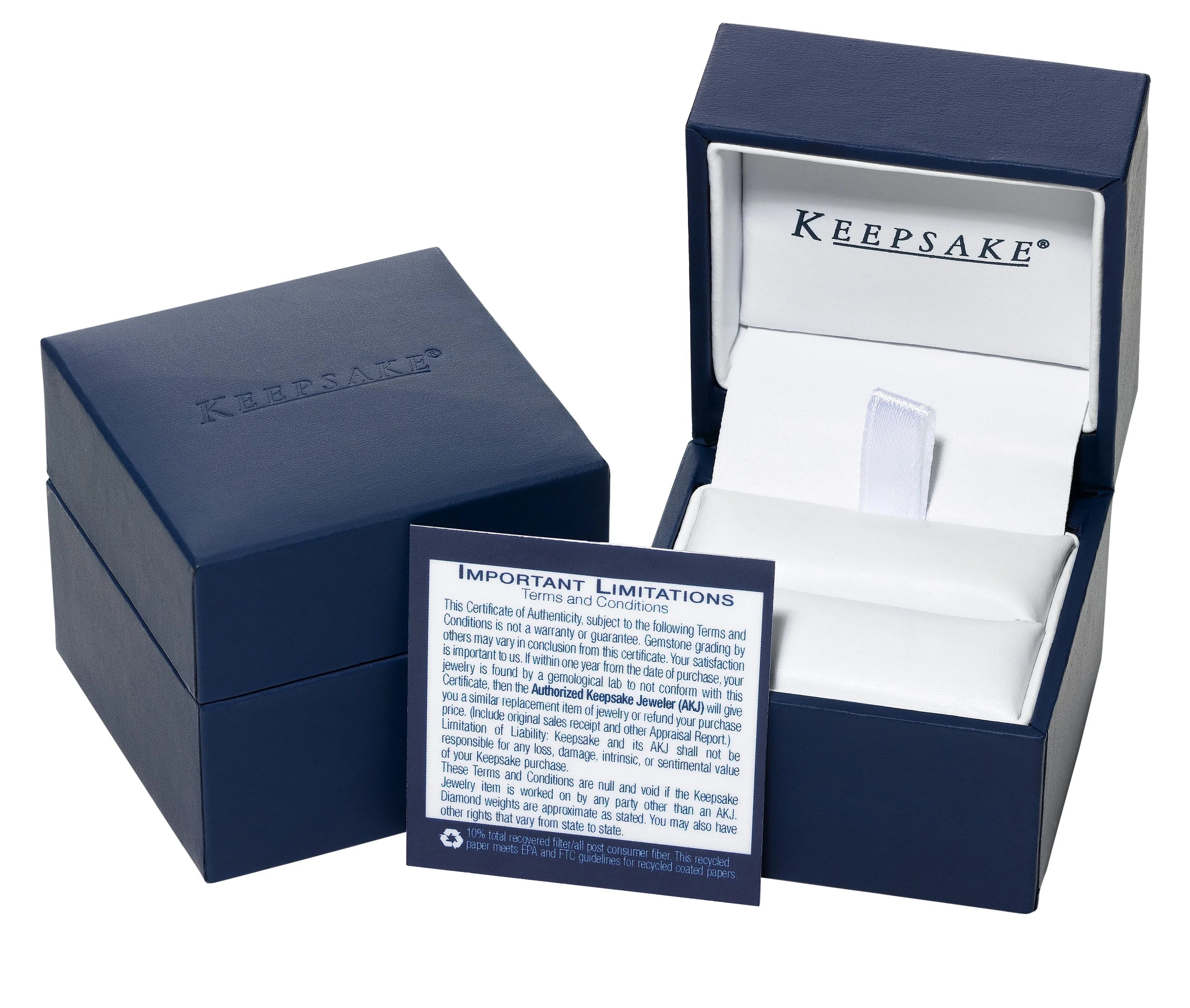 Lab-Grown Diamond Bridal Ring Set in Sterling Silver Q244623