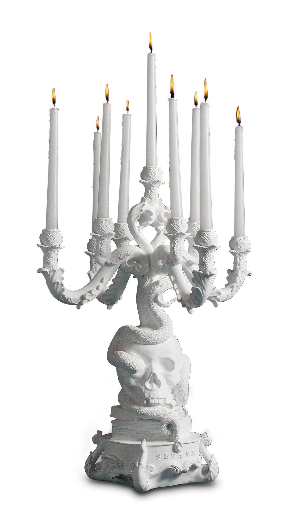White Candelabra X668