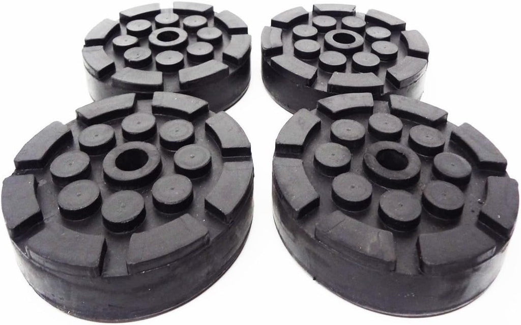 Round Rubber Pads for Quality Lifts Set of 4 R769966
