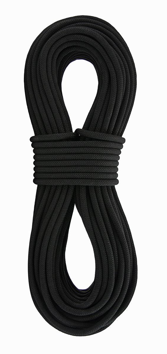 Black 9mm Climbing Rope N6417