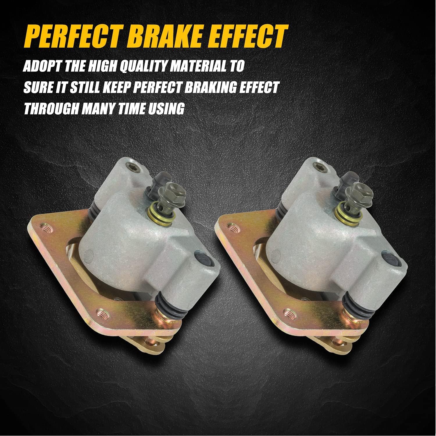 Rear Left & Right Brake Caliper Assembly Pack of 2 E484150