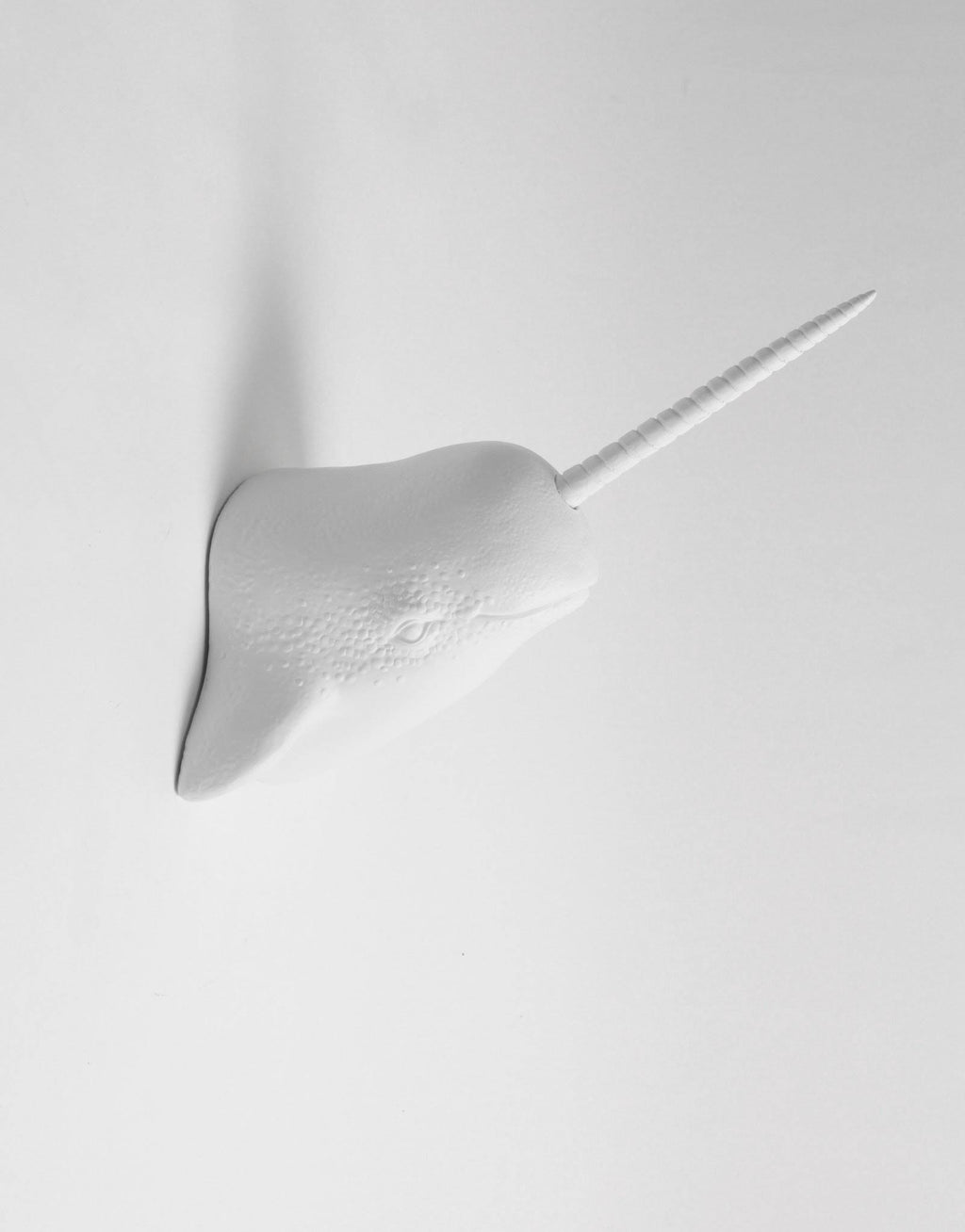 Faux Narwhal Head Wall Mount Y203315