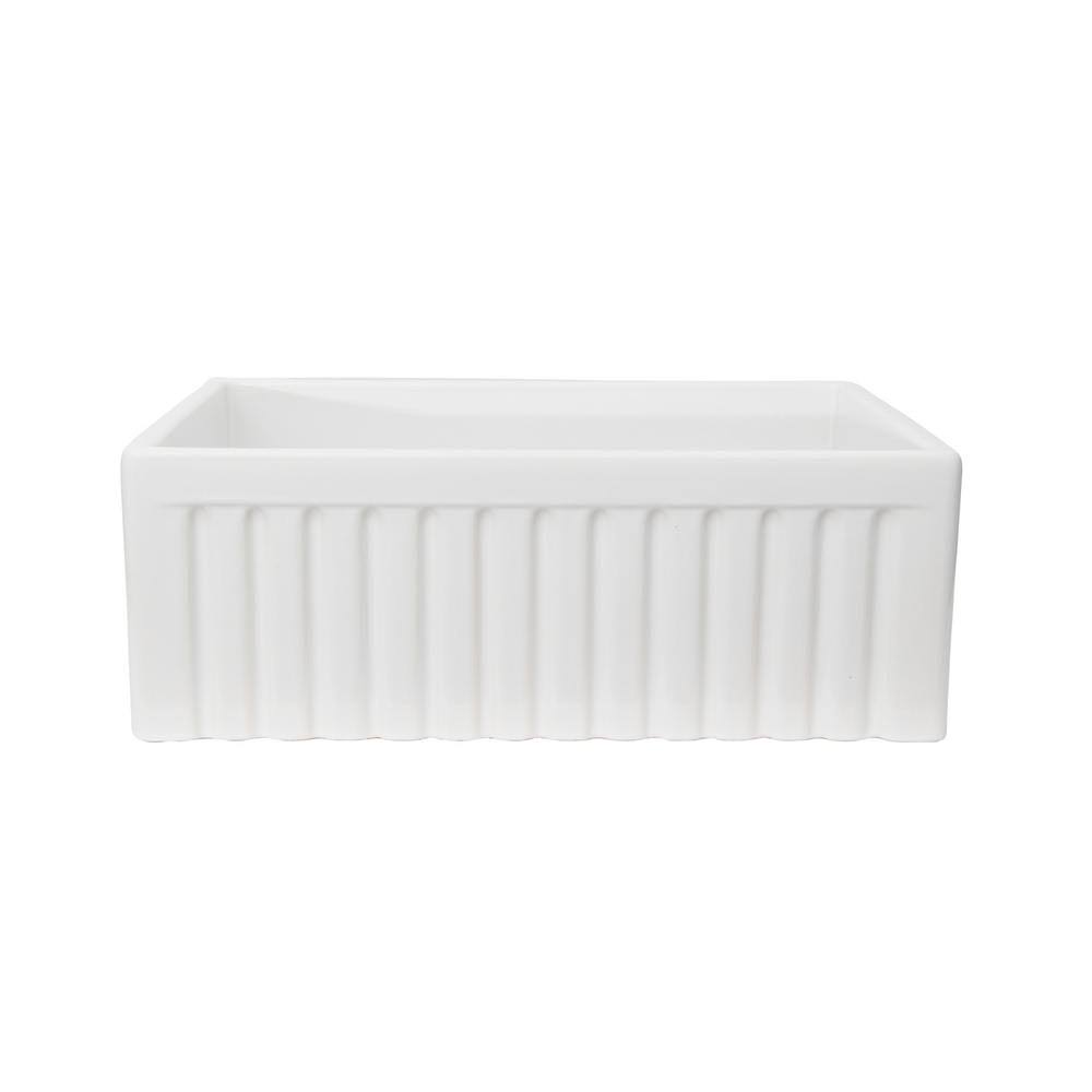 Farmhouse Kitchen Sink with Drain Assembly V4660