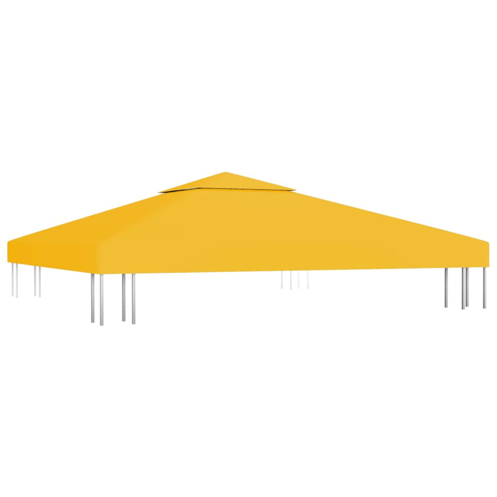2-Tier Waterproof Gazebo Top Cover Replacement for Outdoor Tent Y87117