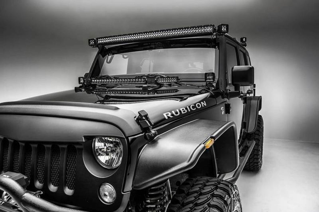 A Pillar Roof Single Bar 52" Mounts Straight W571154