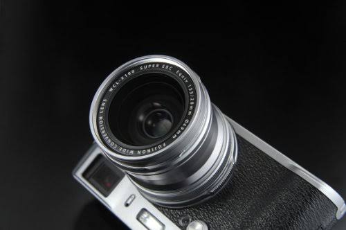 Wide-Angle Conversion Lens for X100 Camera (Silver) O10675