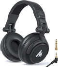 Black Over Ear Closed Back Studio Monitor Headphones W48253