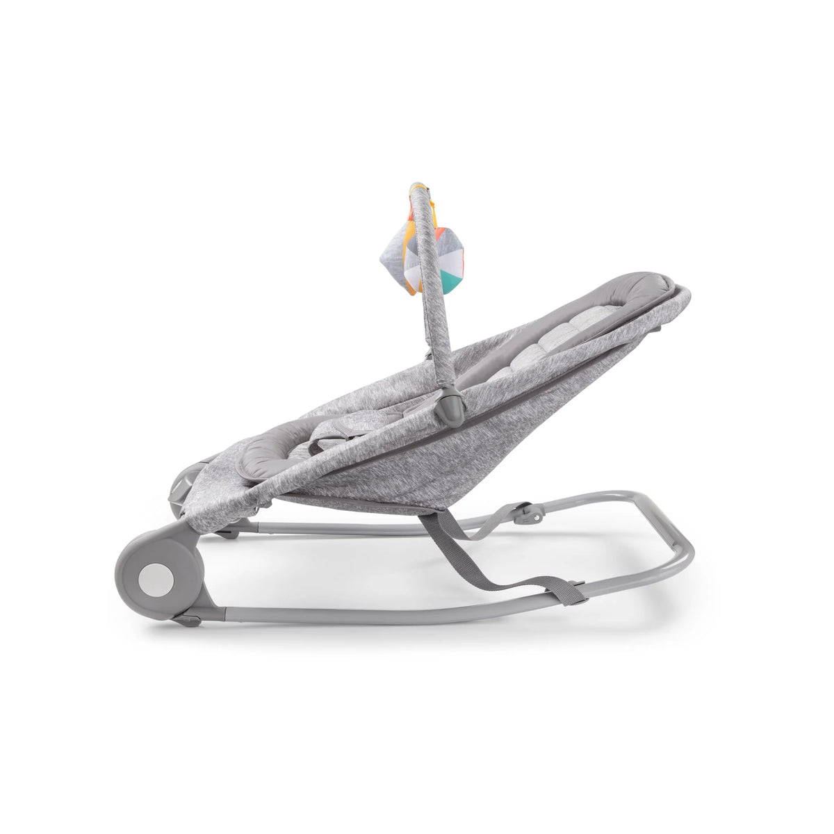 2-in-1 Baby Bouncer & Rocker, Light Gray Tweed A727