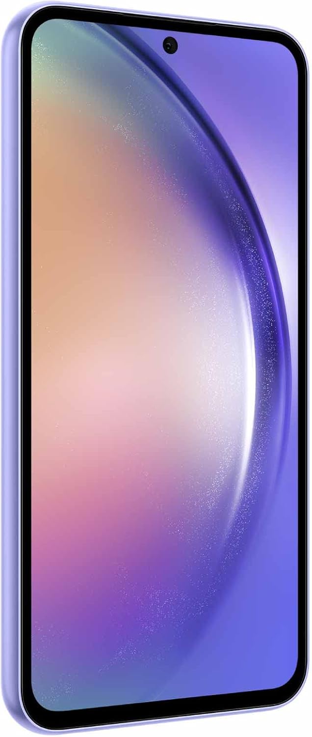 Factory Unlocked Android Smartphone, 128GB, 6.4” Fluid Display Screen, Awesome Violet A48813