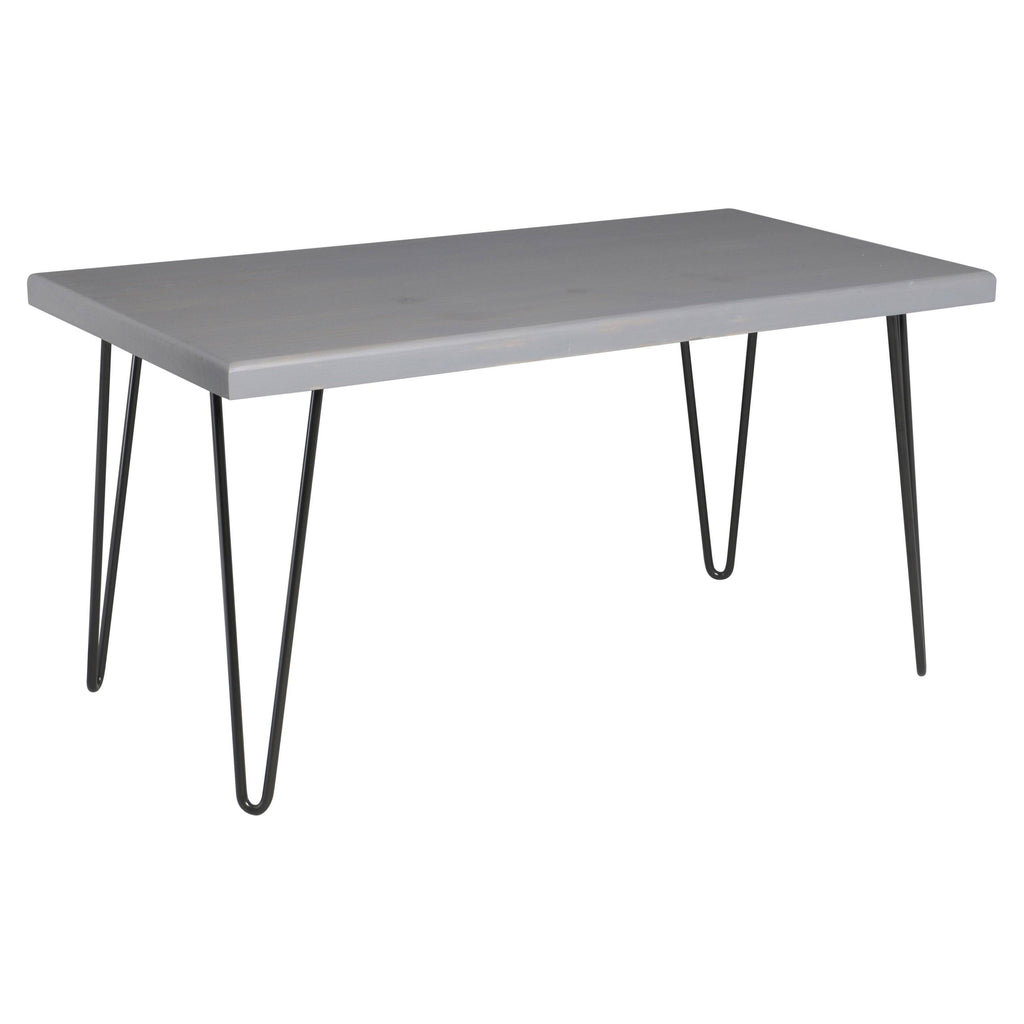 Weathered Gray Wood Bench V335140