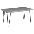 Weathered Gray Wood Bench V335140