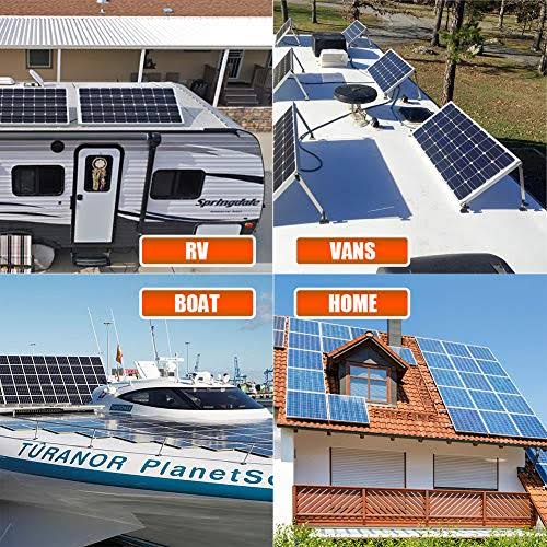 100 Watt 12 Volt Monocrystalline Solar Panel V519485