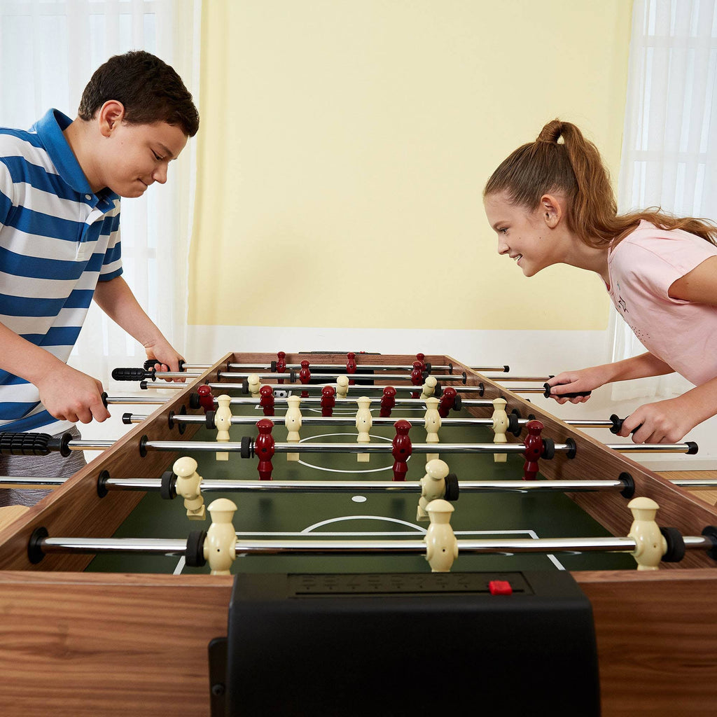 3 In 1 Pool Billiard Slide Hockey Foosball Combo Game Table S377