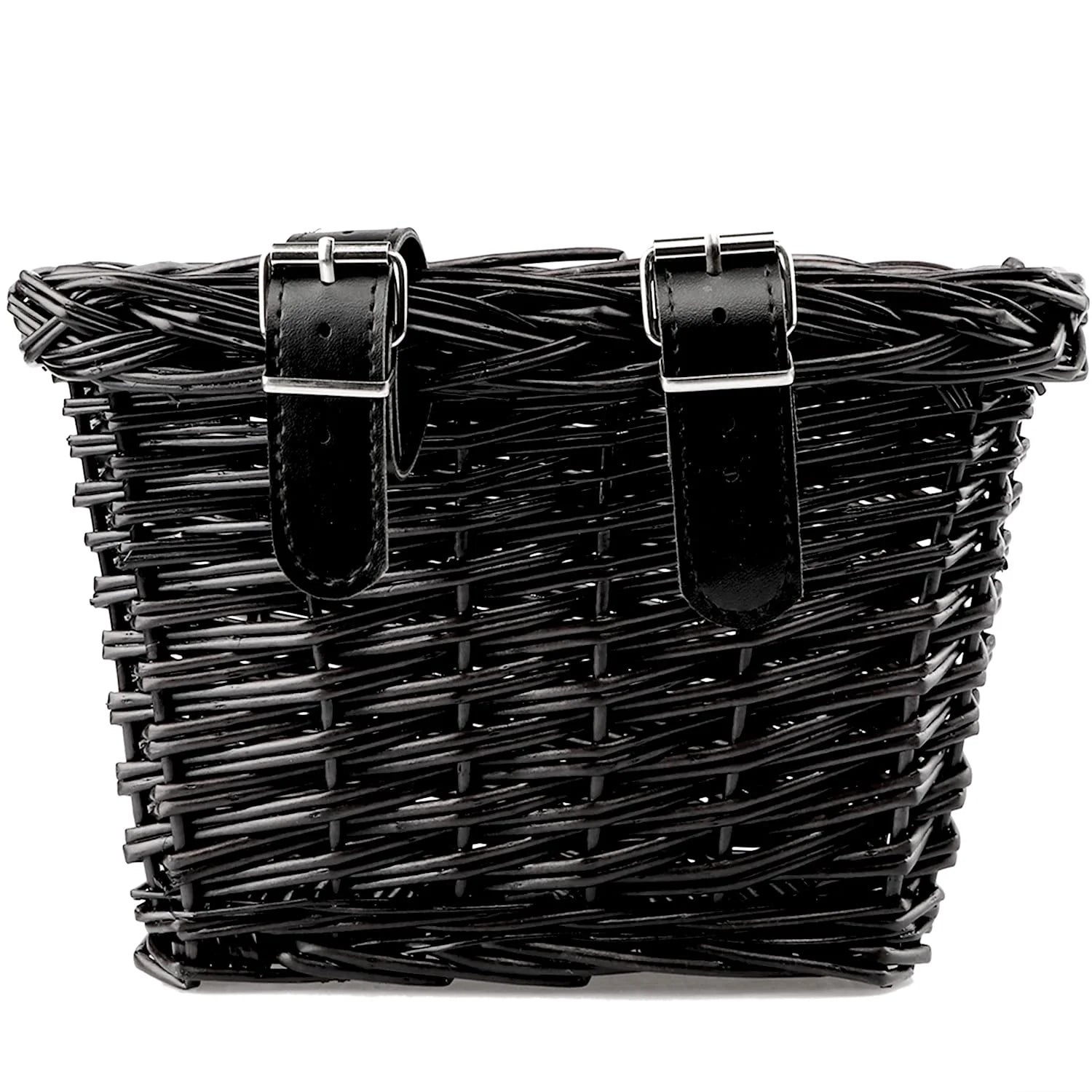 Black Wicker Kids Bike Basket H5803