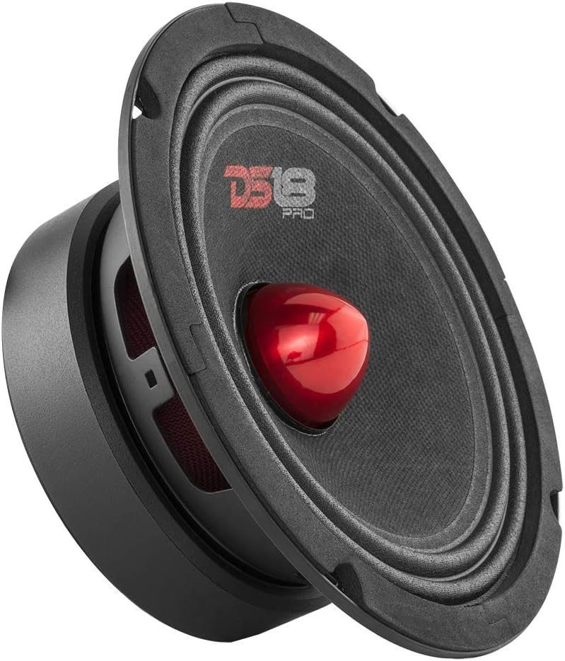 6.5 Midrange Sealed Back 8 Ohms Car Speakers Pack of 2 Y255444