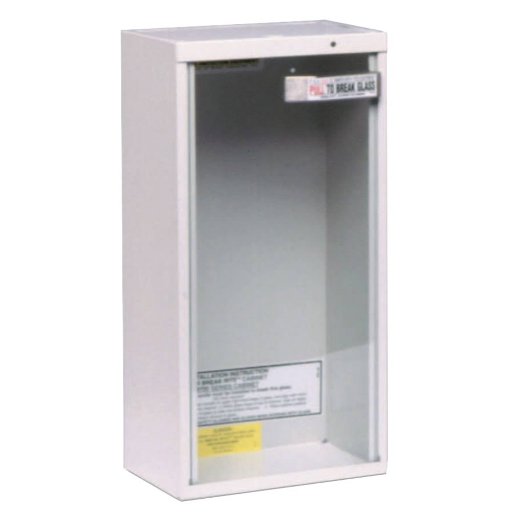 20-Pound Surface Mount Fire Extinguisher Cabinet E122