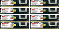 32GB (8X 4GB) DDR2 667MHz CL5 ECC Fully Buffered FB-DIMM 240 PIN w/Heatspreaders S77650