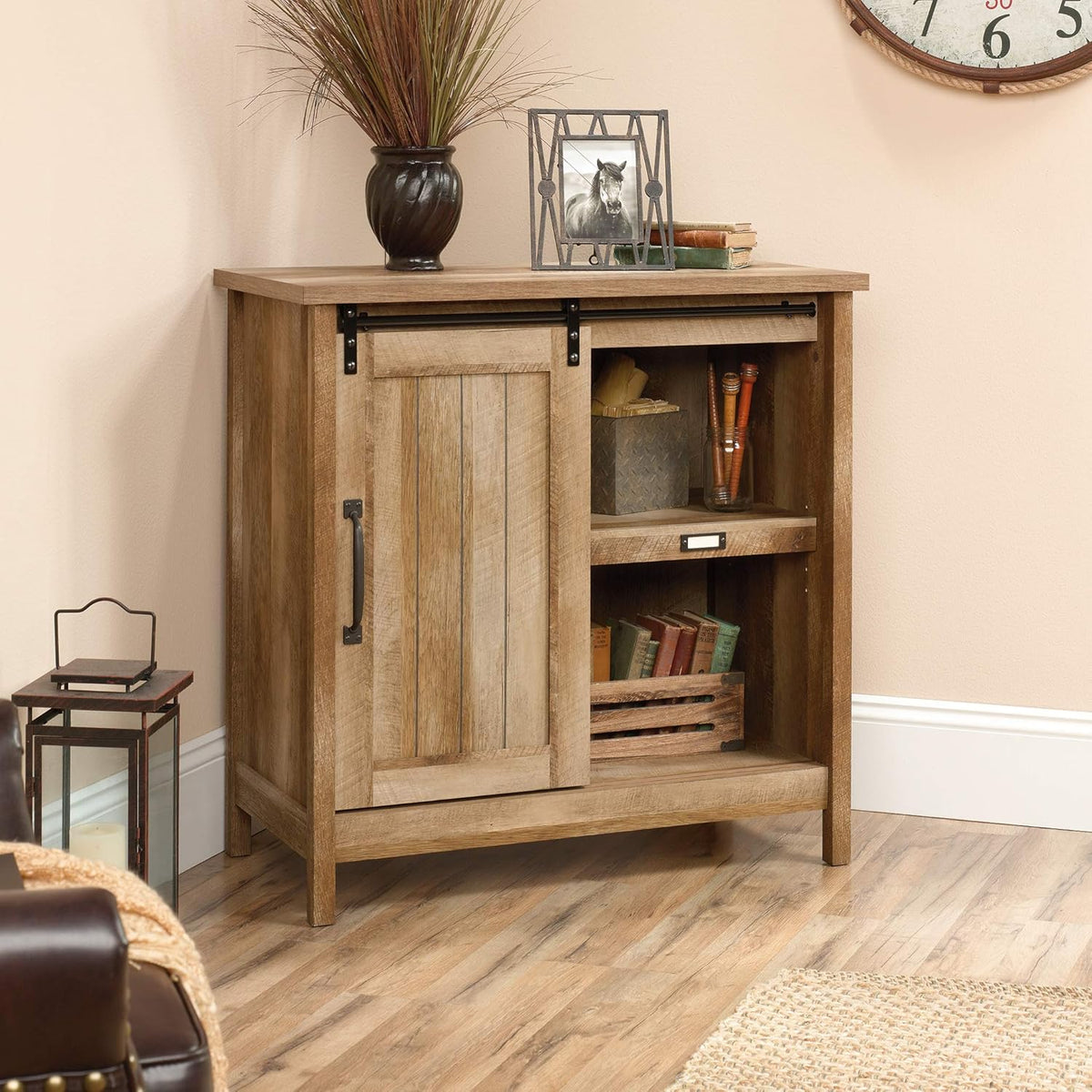 Craftsman Oak Storage Cabinet D73050