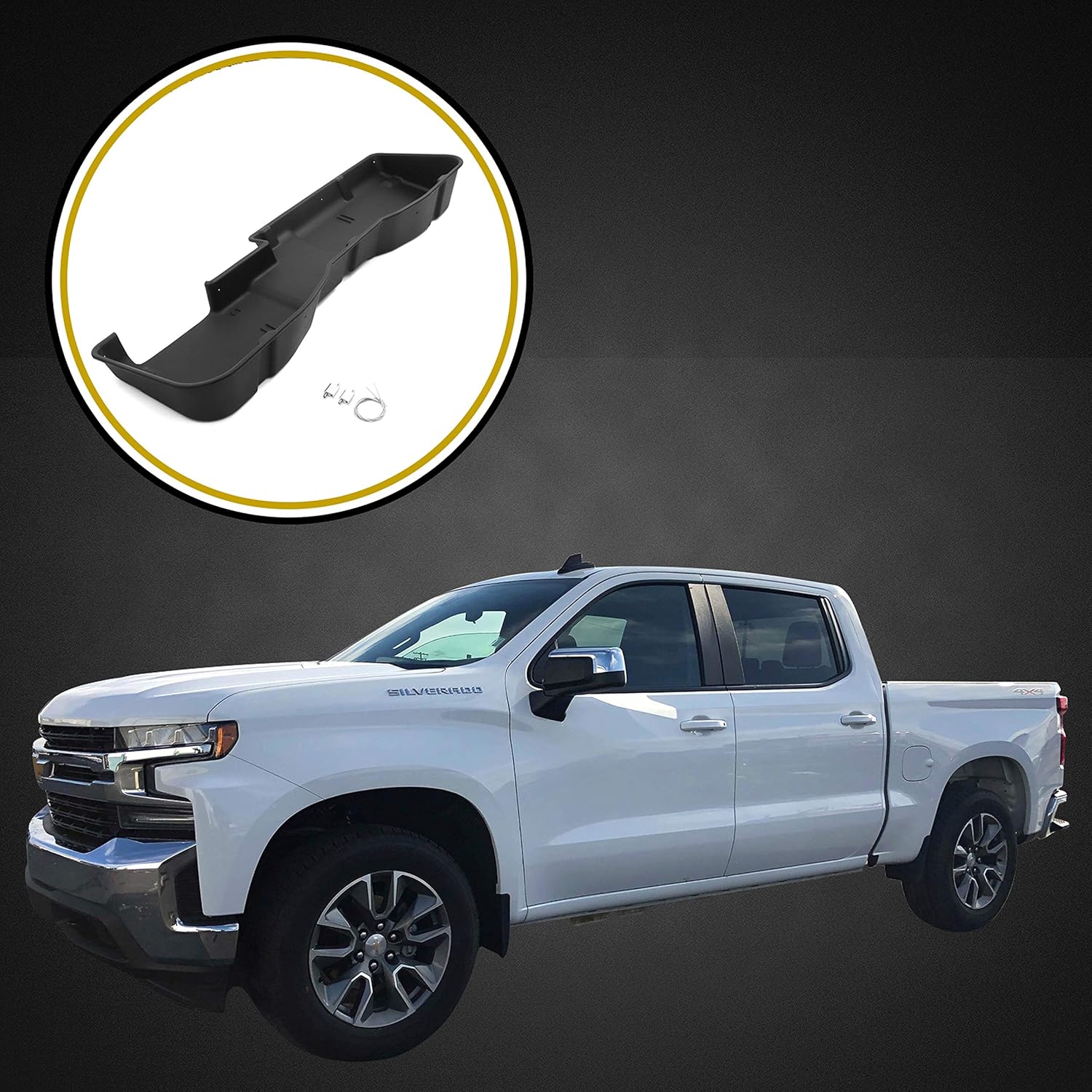 Under Seat Storage Box for Crew Cab I4817
