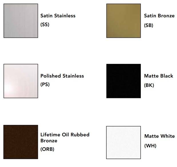Tile Satin Stainless Drain Kit X27480