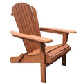 Solid Wood Folding Adirondack Chair J584837