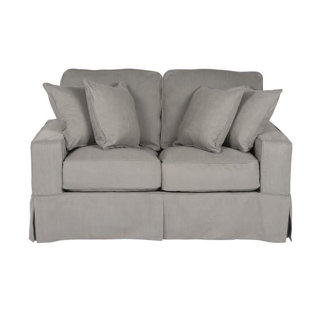 Slate Loveseat Slipcover Set M693