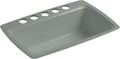 White Undercounter Kitchen Sink T493