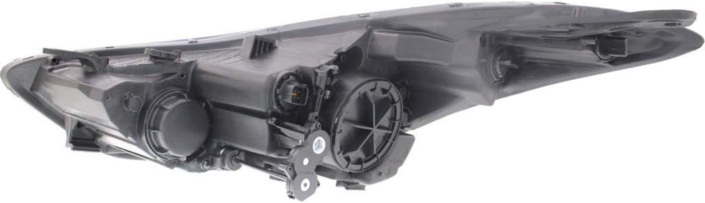 Hyundai Elantra Headlight 2011 2012 2013 Pair Black Housing K97608