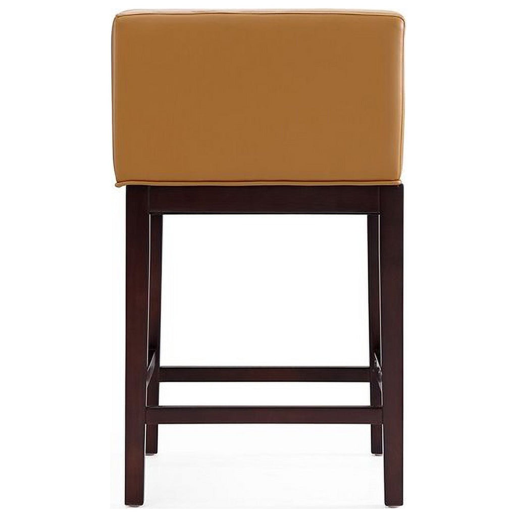 Faux Leather Barstool Set of 3 B950