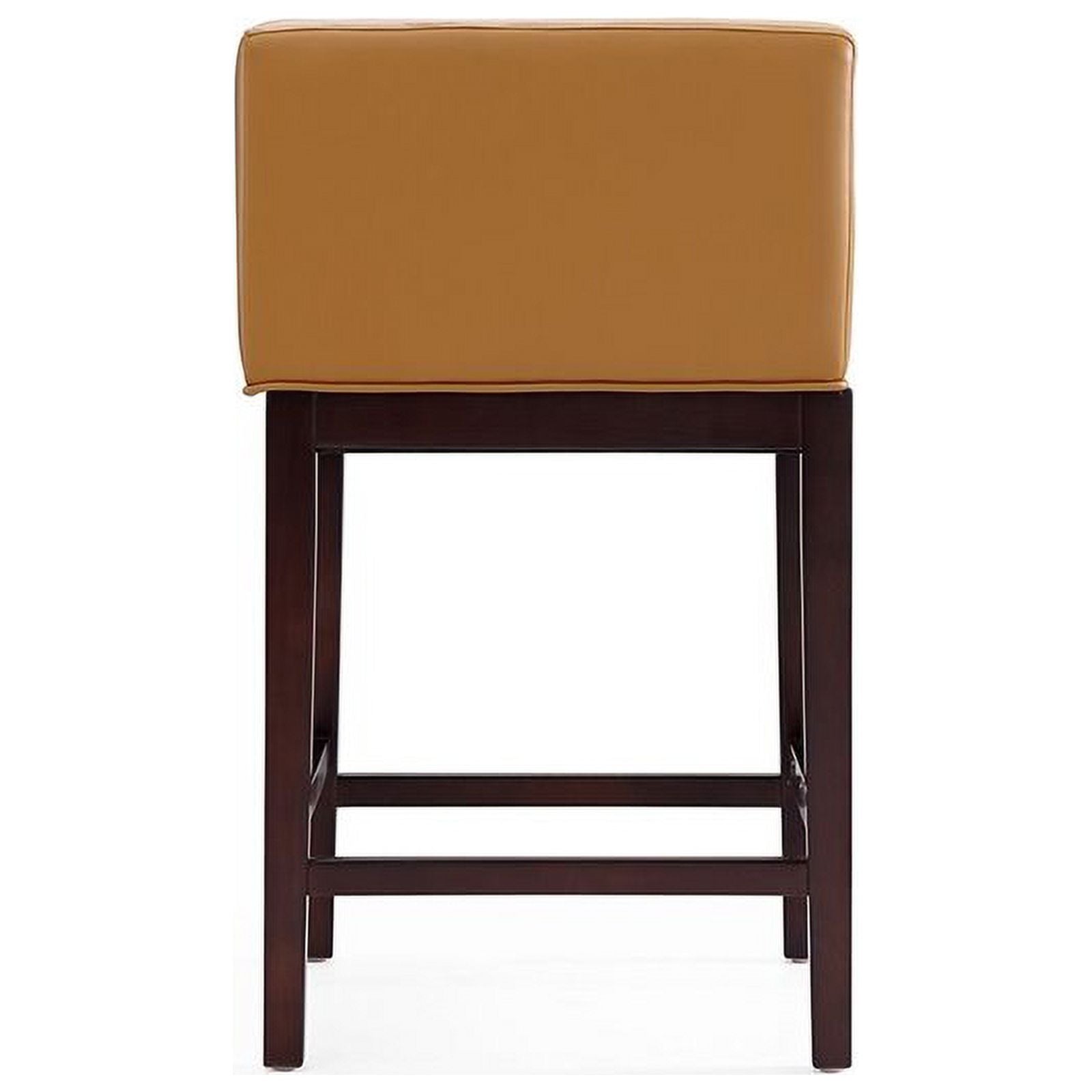 Faux Leather Barstool Set of 3 B950