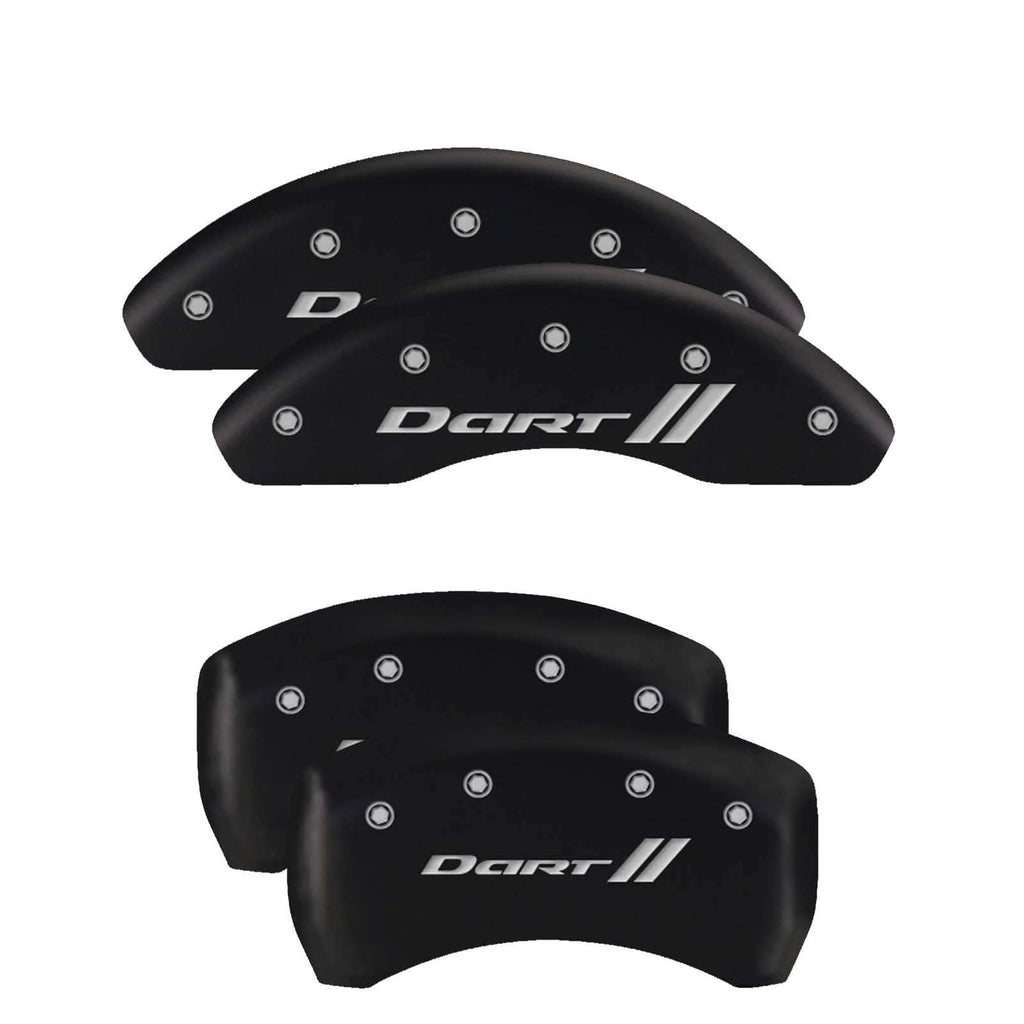 Matte Black Caliper Covers U7282