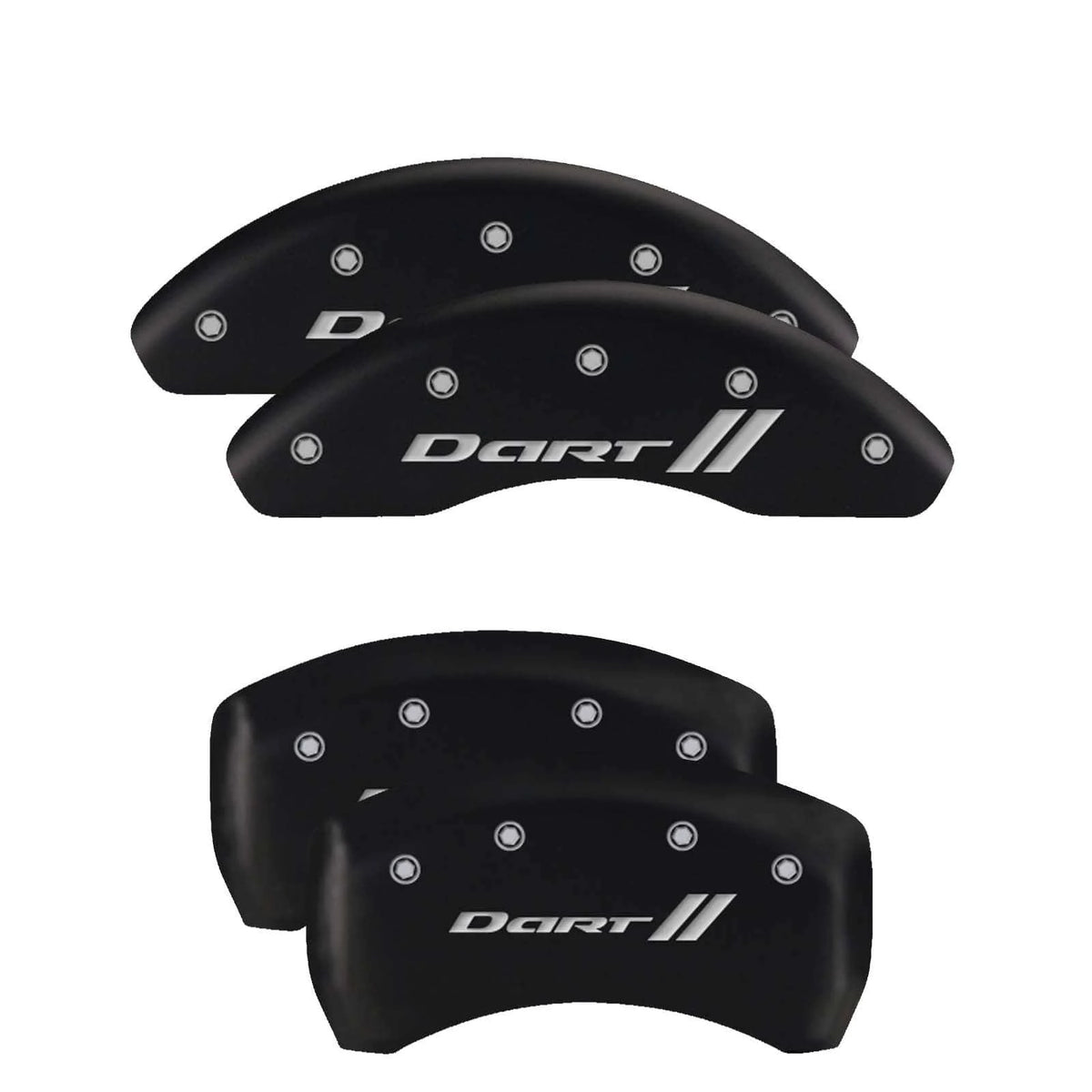 Matte Black Caliper Covers U7282
