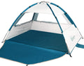 Silver Beach Tent Sun Shelter Canopy Cabana UPF 50+ 3-4 Person Lightweight C48280