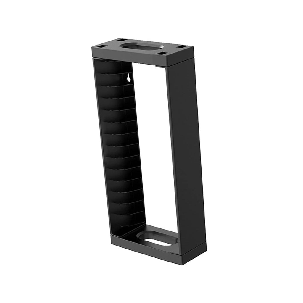 Game Disk Storage Rack Wall Mounted Vertical Large Capacity Display Shelf Holder Y790398