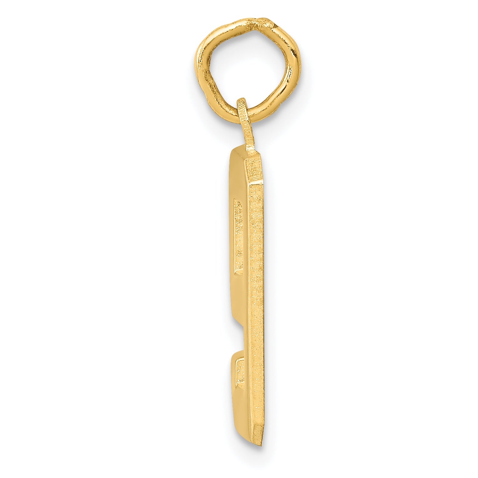 10K Yellow Gold Number 9 Pendant Charm V7382