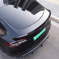 Glossy Black Rear Spoiler Trunk Lip Kit I643