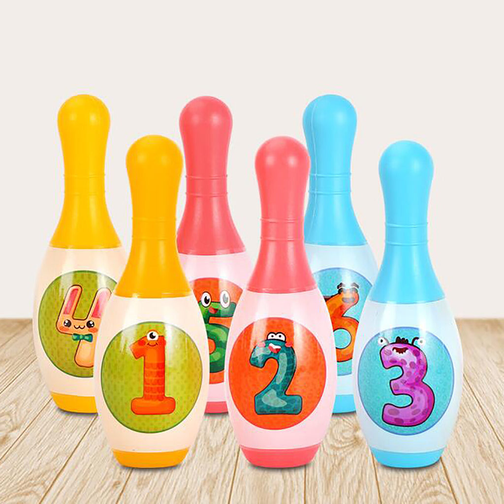 8-Piece Bowling Toys Sports and Ball Educational Toys F3751