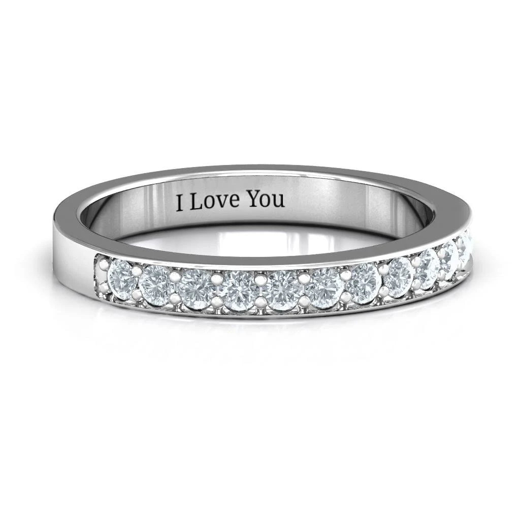 Half Eternity Birthstone Ring U64885