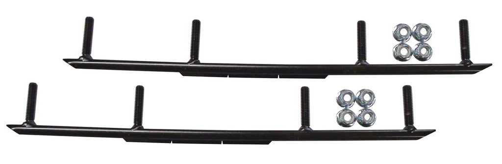 White XPT Snowmobile Skis Complete Kit U1941