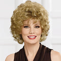 Curly Mid-Length Wig, Size Large R5257