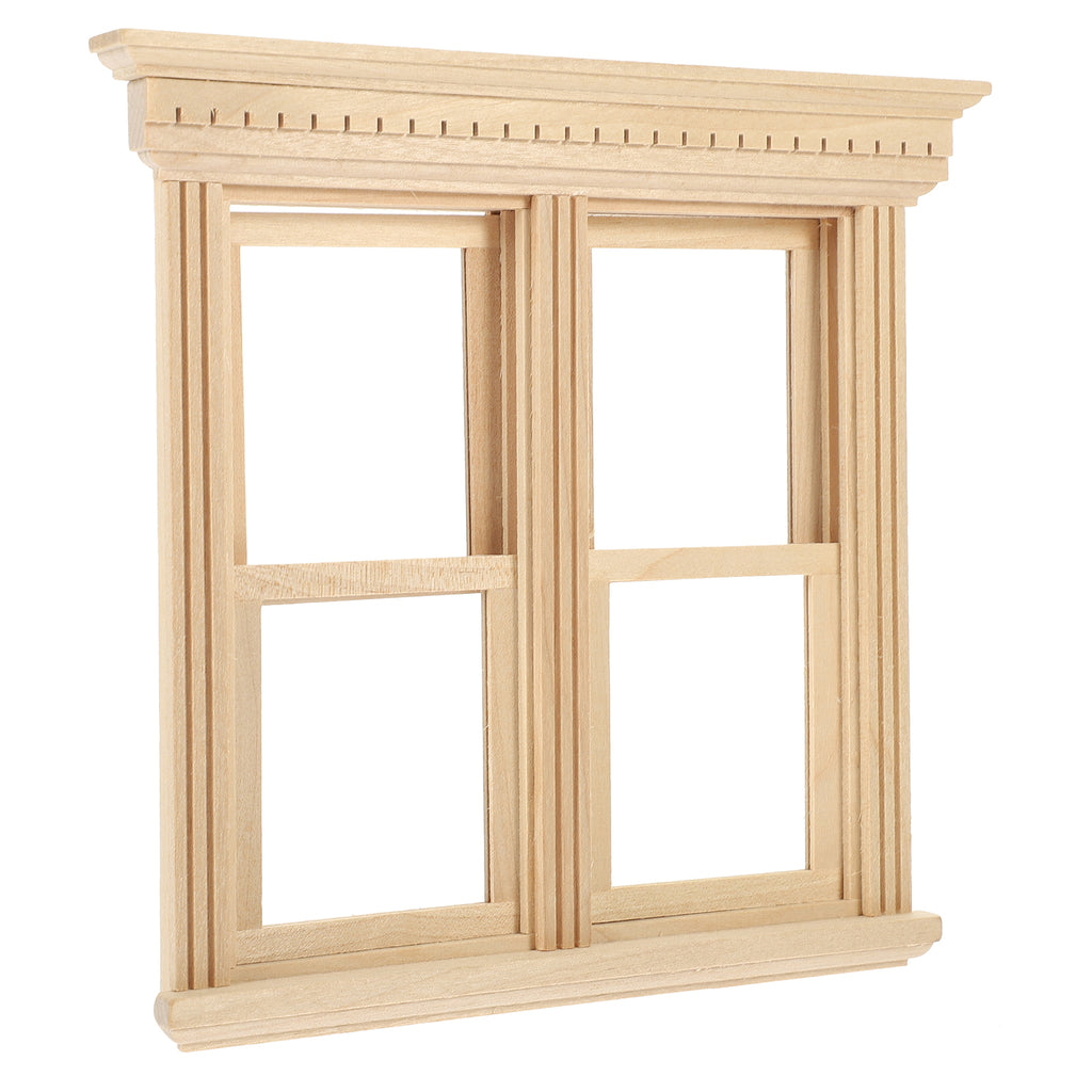 Wooden Doll House Mini Window Accessory O31091