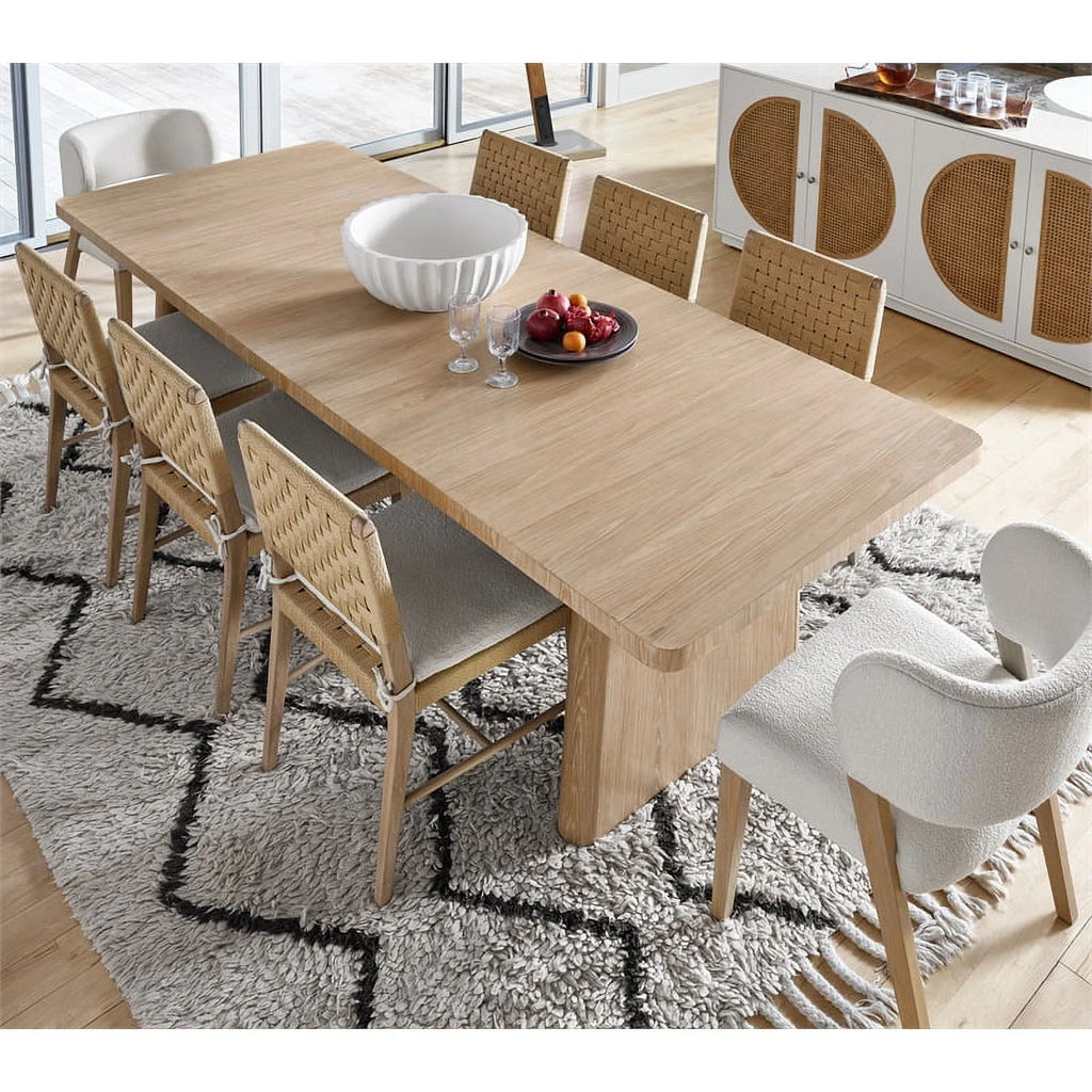 86" Rectangular Dining Table Y678235