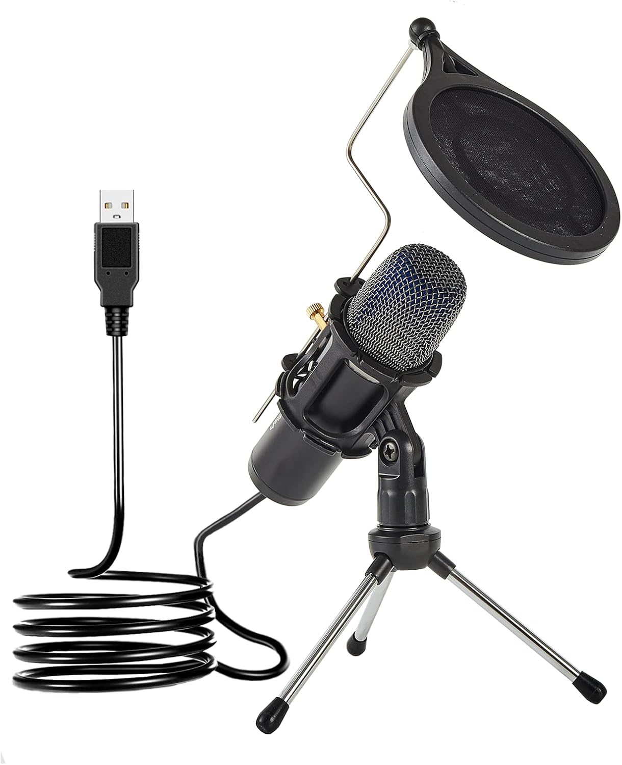 USB Microphone and Digital Mixer with Cardioid Mic, Pack of 2 B88168
