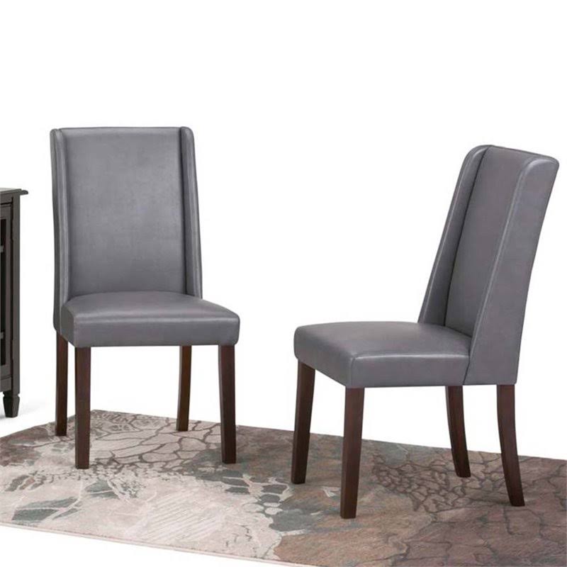 Grey Dining Chair 2-Piece Set G8358