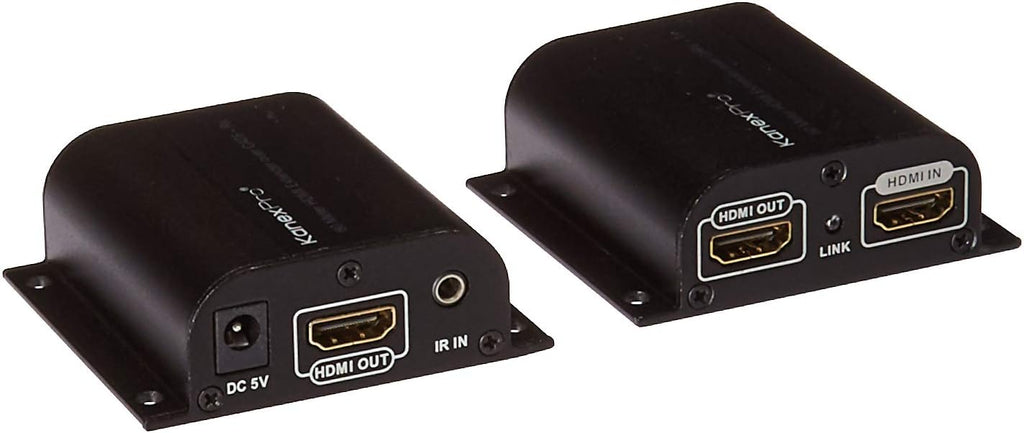 Black HDMI Extender Cat6 Video Converter L1201