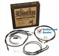 16x22 Black Apes Handlebar Control Installation Kit Cables Harley Dyna P40760