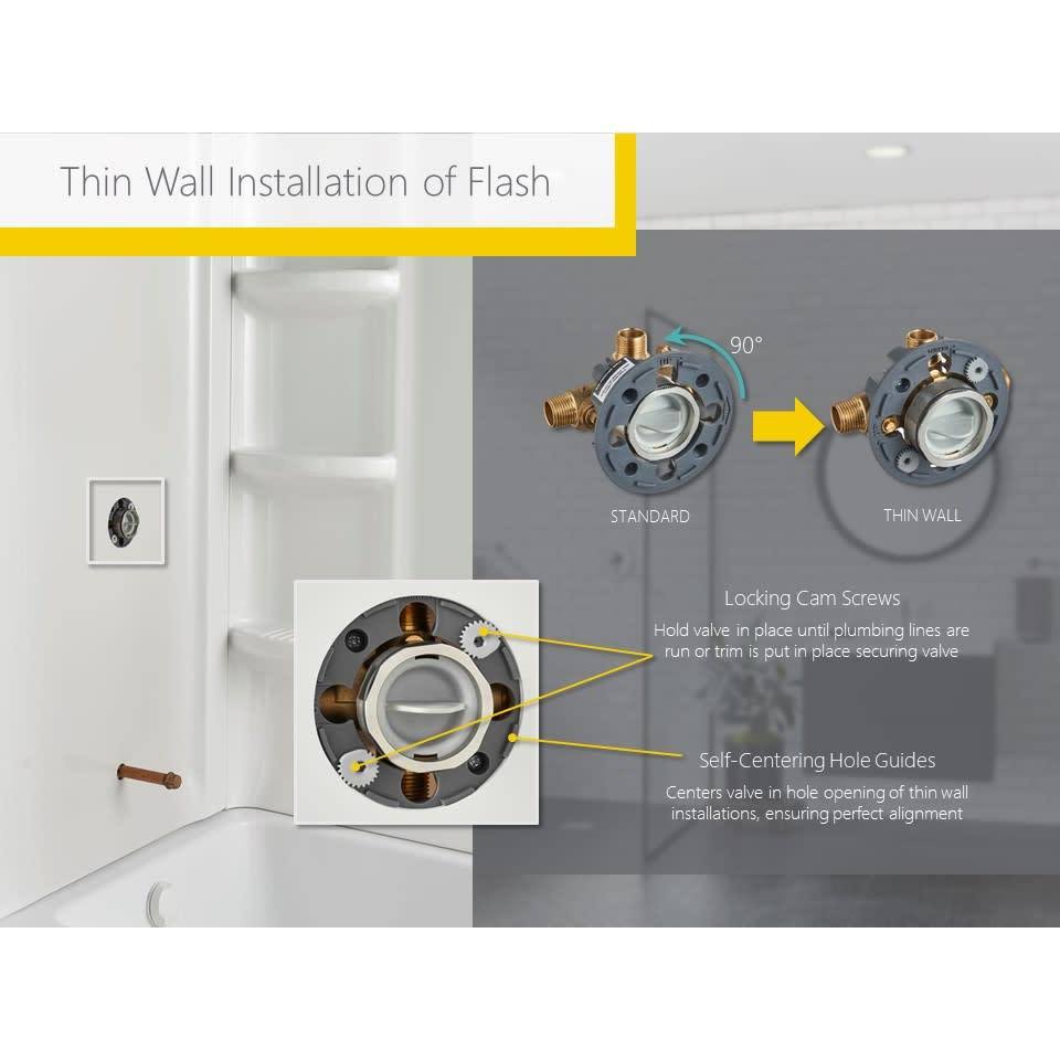 Shower Only Trim Package with Polished Chrome X77328